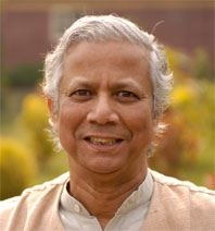 Muhammad Yunus (http://www.kbyutv.org/smallfortunes)