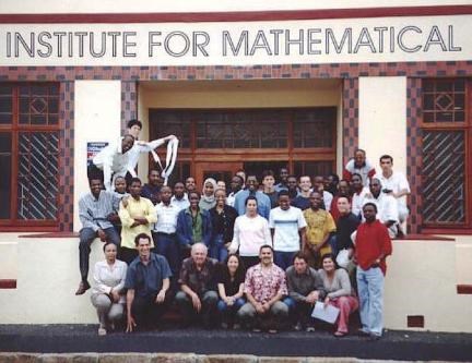 AIMS group of students and faculty, 2003