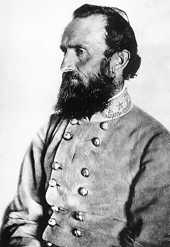 Stonewall Jackson in his uniform 