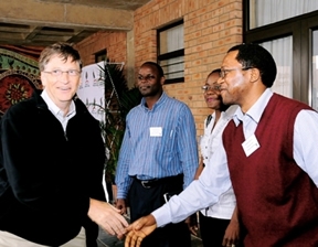 Bill Gates reaching out to help those in need (http://www.ukzn.ac.za/)