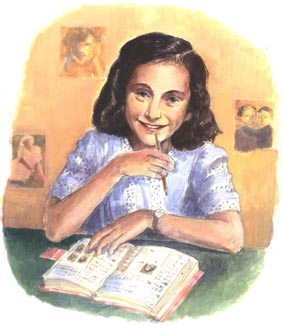 Anne Frank (http://www.juneallan.co.uk/anne_frank_large.jpg)