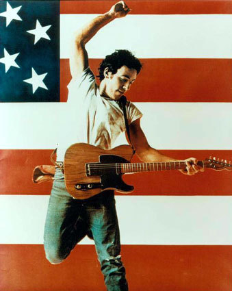 Picture of Musician Hero Bruce Springsteen by Wendy Jewell