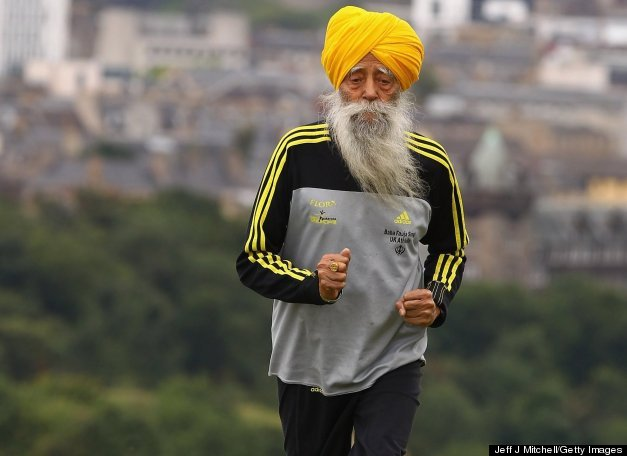 Picture of Sports Hero: Fauja Singh by Ishwinder Kaur Battoo from San Diego