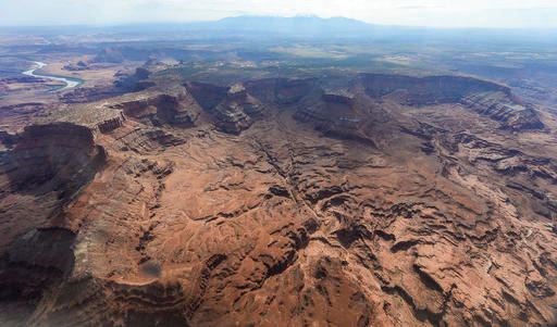  This May 23, 2016, file photo, shows Lockhart Basin, south of the Colorado River, within the boundary of the Bears Ears region in southeastern Utah. President Barack Obama designated two national monuments Wednesday, Dec. 28, at sites in Utah and Nevada that have become key flashpoints over use of public land in the U.S. West. (Francisco Kjolseth/The Salt Lake Tribune via AP, File)