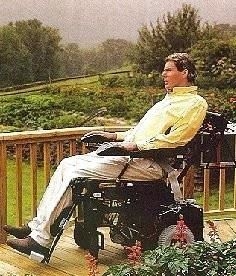 Christopher Reeve after the accident (internet)