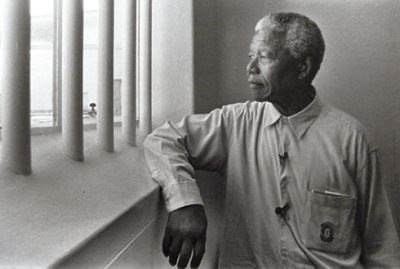 Nelson Mandela in prison (http://technostudies.wordpress.com/)