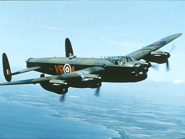 The Mynarski Memorial Lancaster (National defense, Royal Canadian Air Force website)