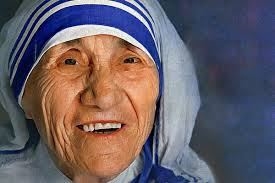 Mother Teresa Smiling (http://catholicfoodie.com/mother-teresa-of-calcutta-and-the-express-novena)