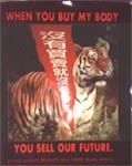 An anti-poaching poster