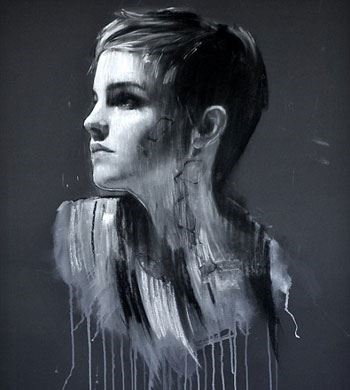 A painting of Emma Watson by Mark Demsteader. (www.demsteader.com (Mark Demsteader))