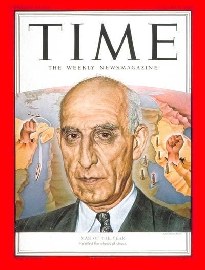 Mohammed Mossadeg, Man of the Year  (http://content.time.com/time/covers/0%2C16641%2C19 (Boris Chaliapin ))