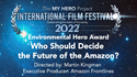 Picture of 2022 Film Festival Ceremony - Environmental Hero Award