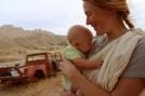 Kristi and her baby Lucy At a Dig in Montana (google.com)