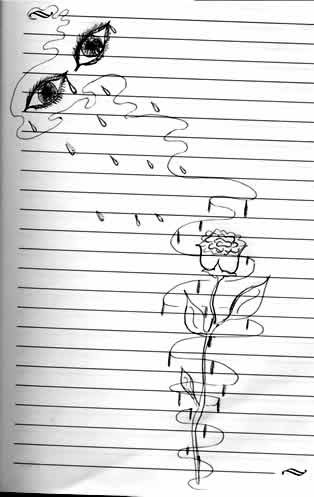 Rachel's drawing has 13 tears<br>  (http://www.rachelscott.com/AboutRachelScott/<br>DrawingsRachelsTears.htm)