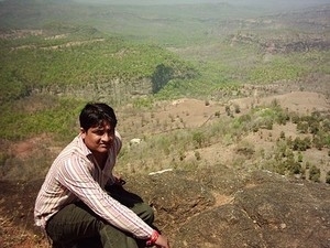Dr. Deepak Acharya near Patalkot Valley