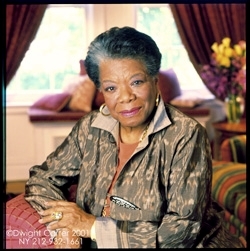 Photo from Miss Angelou's official web site. (http://www.mayaangelou.com/)
