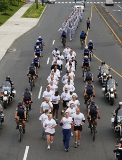 Torch Run at Special Olympics Games<br>(Special Olympics Connecticut)
