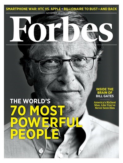 Bill Gates on Forbes Magazine (Forbes.com (Frobes Magazine))