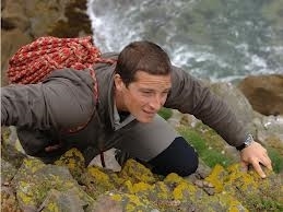 Bear Grylls rock climbing. (blog.eternalvigilance.me )