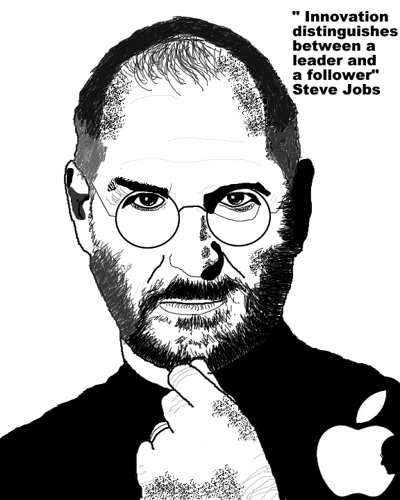  (Steve Jobs (drawing by Christopher San Pedro))