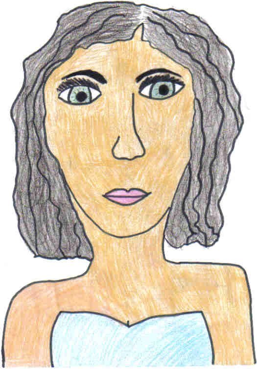 Laura Secord head and shoulders picture (I drew it (I did))