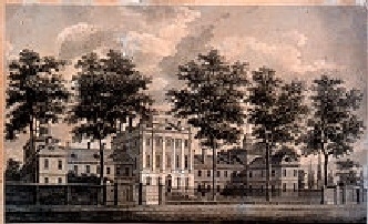 A hospital built by Franklin in 1755. (en.wikipedia.org  (William Strickland))