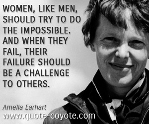 Amelia Earhart (http://www.quote-coyote.com/quotes/authors/e/ameli ())