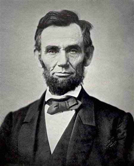 This is Abraham himself in a self portrit  (https://en.wikipedia.org/wiki/Abraham_Lincoln (wikipedia))