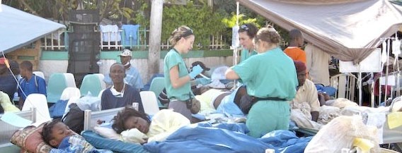 Partners in Health at work in Haiti
