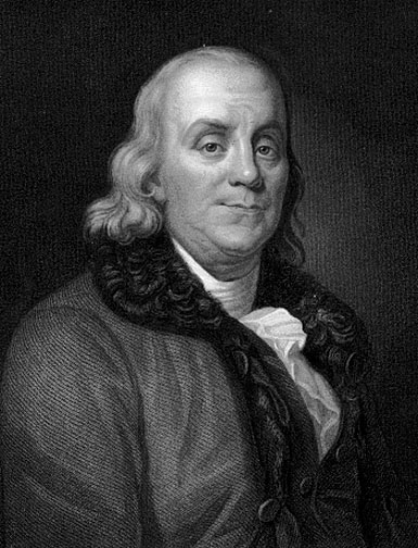 Benjamin Franklin Engraving