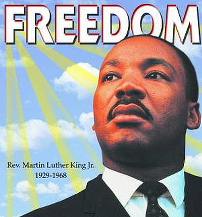 how was martin luther king jr a hero