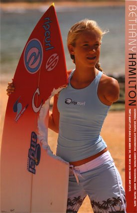 Bethany Hamilton Poster