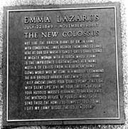 Emma Lazarus poet Emma Lazarus poet