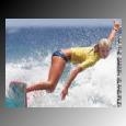 Bethany Hamilton surfing before the attack. (Underwatertimes.com)