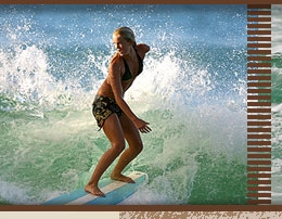 Bethany surfing after the tragic loss of her arm. (Bethany Hamilton Support Website)