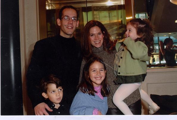 Judi with her family