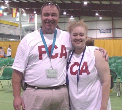 pat saunders (left) camper (right) (pat saunders memorial site)