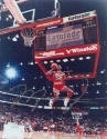 Michael Jordan is my sports  hero. (I got this picture from  google.com)