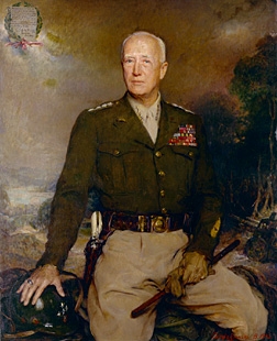 The famous painting of General Patton (http://www.npg.si.edu/img2/brush/big/bigpat.jpg)