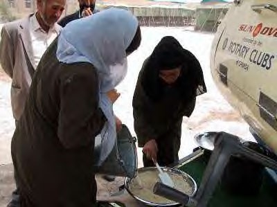 Sun Oven at a KABUL school. Image from: SunOven.com<br>