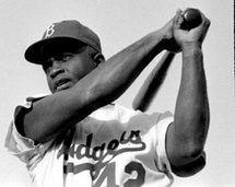 Jackie Robinson forever to be remembered (http://en.wikipedia.org/wiki/Image:Jrobinson.jpg)