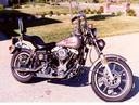 A silver and black 1979 Harley-Davidson Low Rider (www.Askjeeves.com)