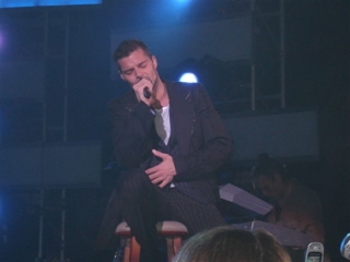 Ricky Martin singing