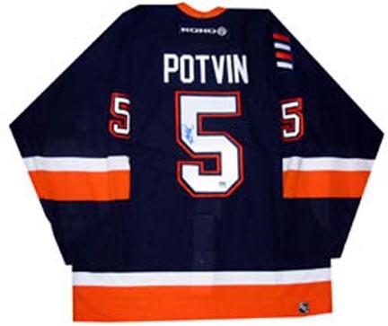 Denis Potvins New York Islanders Jersey (Google images)