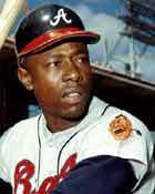 Hank Aaron when he played for the Atlanta Braves. (http://www.finalshot.com/Bravespg.asp)