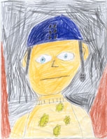 A portrait of Tony Hawk by Cody (I drew this pictue.)