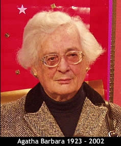 Agatha Barbara (Google Images)