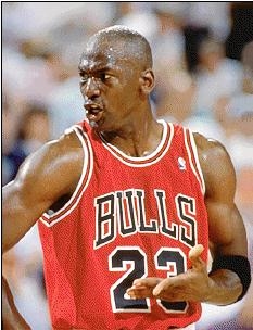  Michael Jordan playing basketball  (www.ewsonline.com)