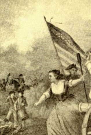 <a href=http://www.earlyamerica.com/earlyamerica/notable/pitcherm/MollyPitcher75-cropped.jpg>Molly under the American flag</a>