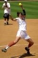 Cat Osterman pitching for Texas. (Texas Sports)